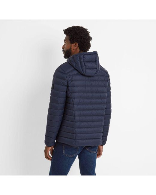 TOG24 Blue North Rds Hooded Jacket Dark for men