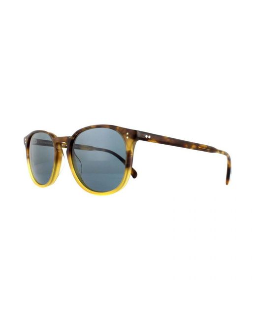 Oliver Peoples Blue Sunglasses Finley Esq 5298Su 1409R8 Vintage Tortoise Gradient Photochromic