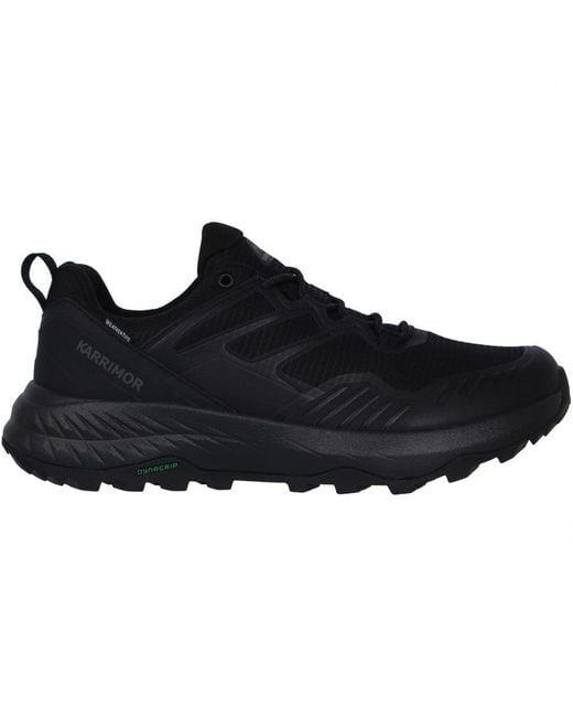 Karrimor Haraka Waterproof Walking Shoes in Black for Men | Lyst UK
