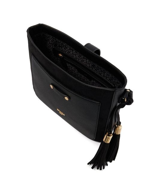 Dune Black Accessories Dangelo - - Tassel-trim Crossbody Bag