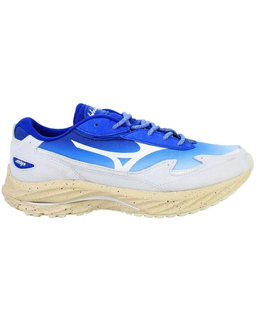 Mizuno Blue X Hiroshi Nagai Wave Rider Beta Trainers for men