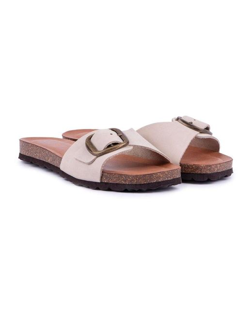 Sole Natural Zeena Flat Sandals