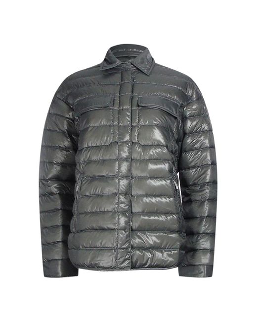 Parajumpers Gray Petronel Rock Down Jacket Polyamide