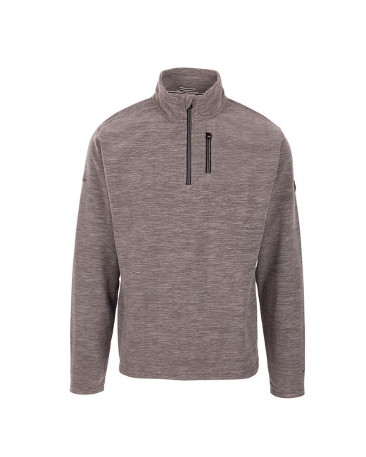 Trespass Gray Farnworth At100 Fleece Top for men