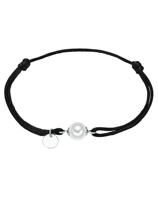 Rafaela Donata Black Satin Bracelet