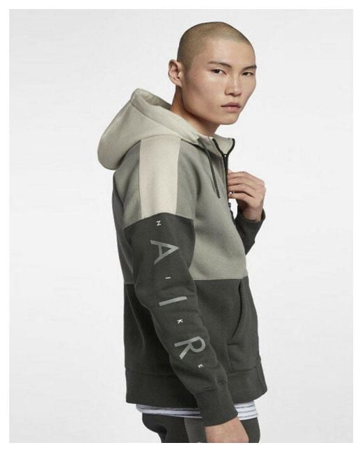 Nike Green Air Zip Through Tracksuit Set Fleece for men