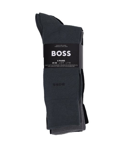 Boss Black 5 Pack Socks for men