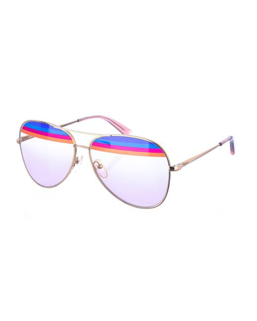 Ferragamo Blue Sf172S Sunglasses
