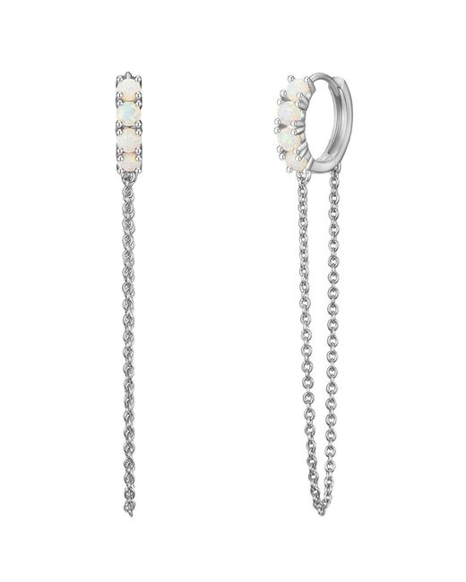 Glanzstücke München White Sterling Earring