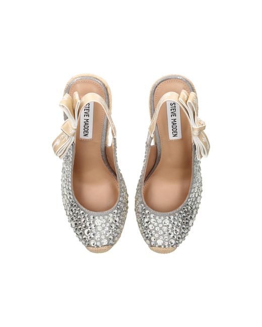 Steve Madden Natural Demmi Heels