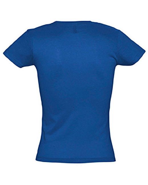 Sol's Blue Ladies Miss Short Sleeve T-Shirt (Royal) Cotton
