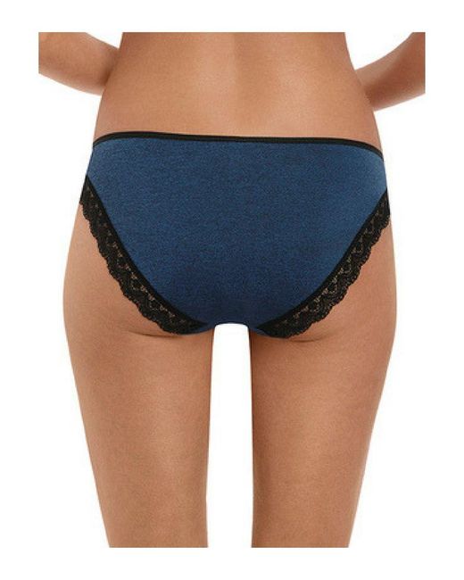 Freya Blue Deco Amore Brief Med Polyamide