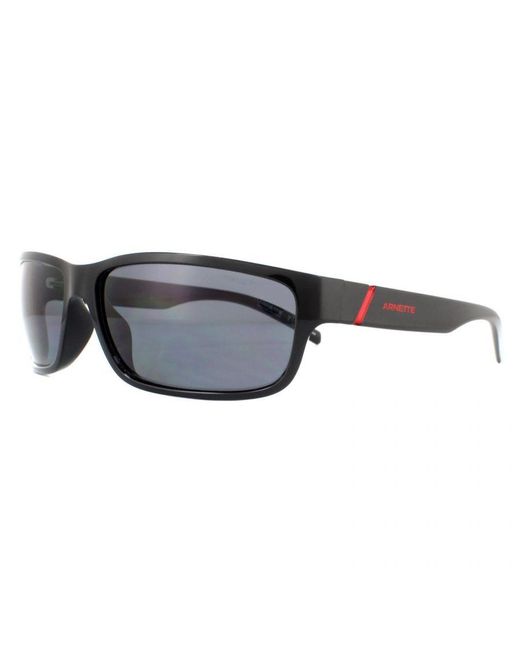 Arnette Gray Sunglasses Zoro An4271 41/81 Shiny Dark Polarized for men