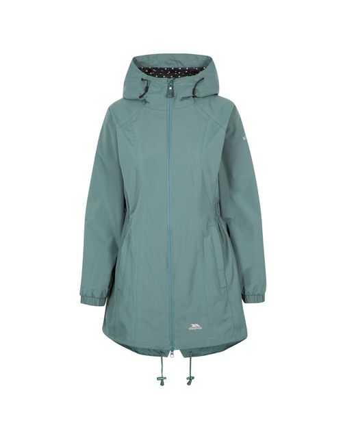 Trespass Blue Ladies Waterproof Shell Jacket (Spruce)