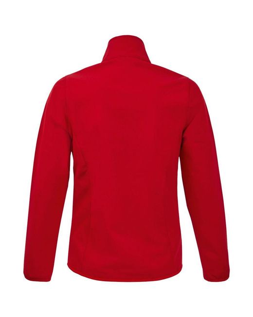 Sol's Red Ladies Radian Soft Shell Jacket (Pepper)