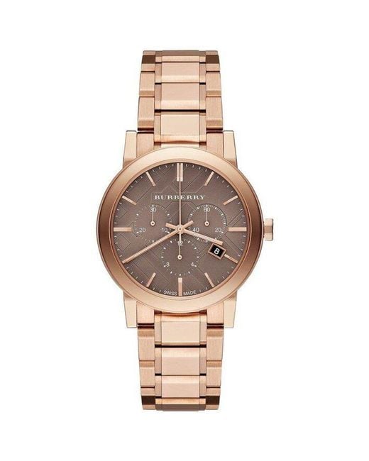 Burberry Metallic Bu9754 The City-Tone Ladies Watch