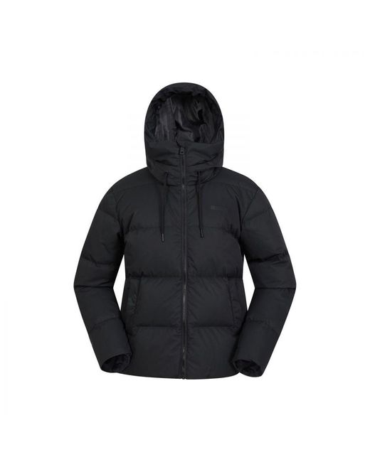 Mountain Warehouse Black Ladies Cosy Extreme Short Down Jacket ()