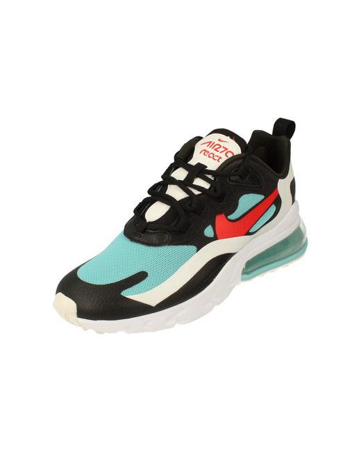Nike Black Air Max 270 React Trainers