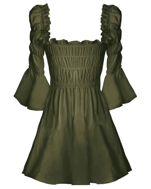 Georgia Hardinge Green Astra Mini Dress