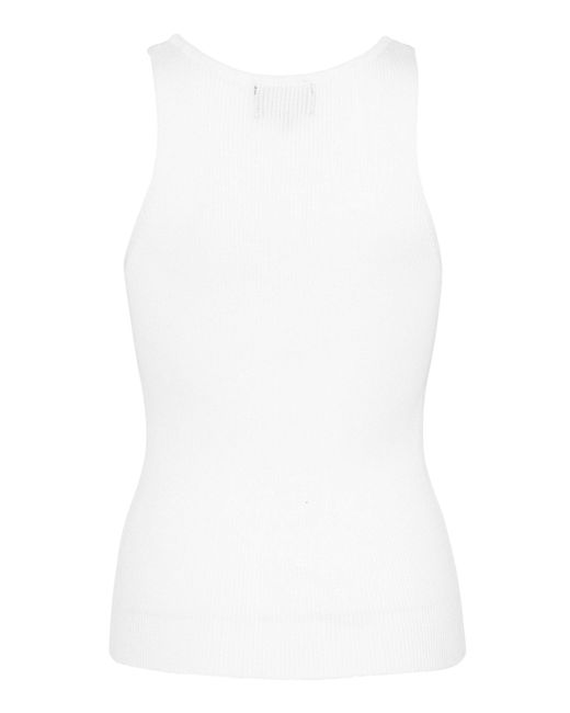 Herskind White Claire Knitted Tank Top
