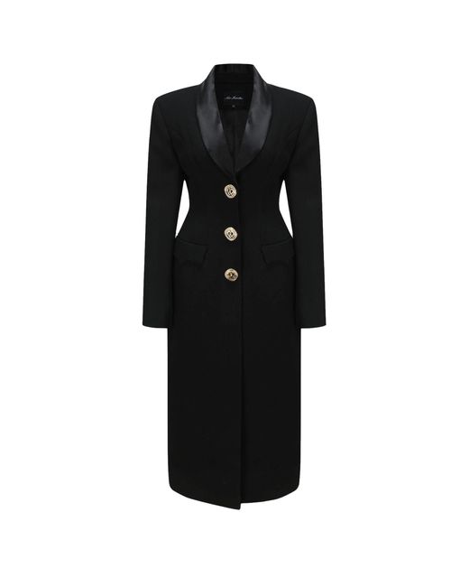 Nana Jacqueline Black Evie Long Suit Jacket ()