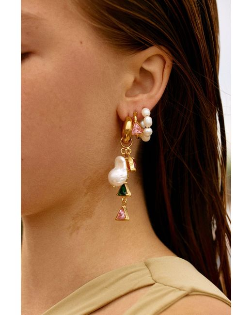 Christie Nicolaides Metallic Nicoleta Earrings Multi
