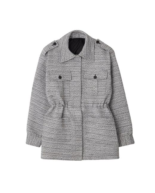 CLOEYS Gray Tweed Jacket