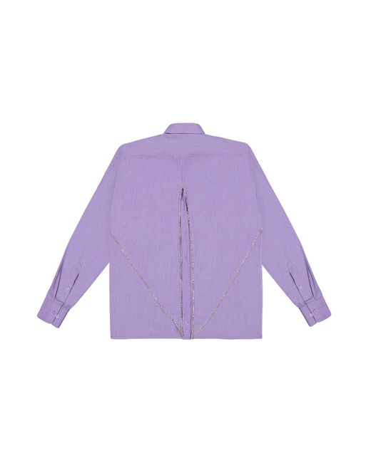 OMELIA Purple Redesigned Shirt 36 L