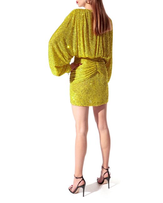 AGGI Yellow Dress Kaia Bright Lime