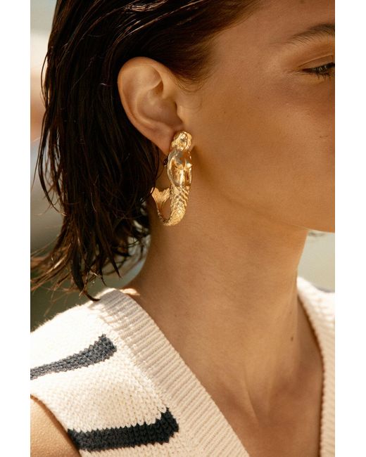Christie Nicolaides Metallic Bellezza Earrings