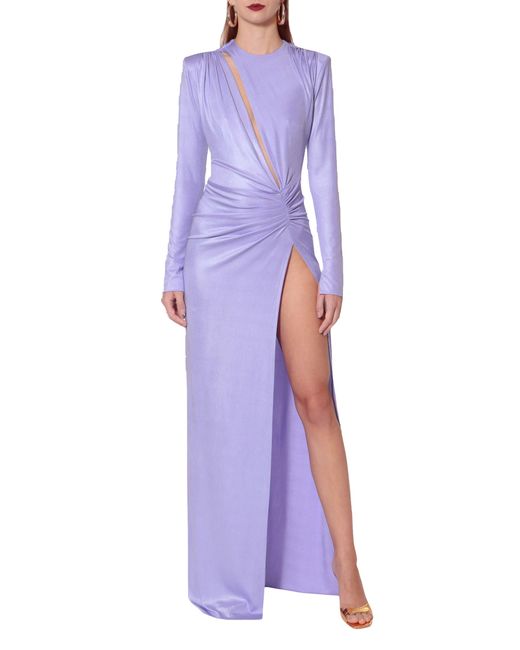 AGGI Purple Dress Adriana Fragrant Lilac