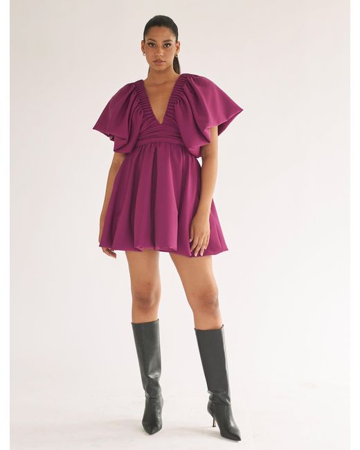 Nanas Purple Gaia Dress