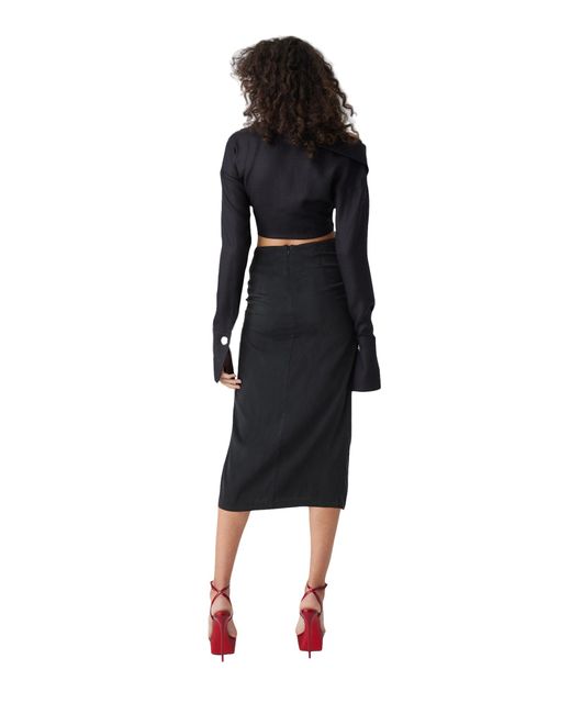 ATOIR Black Petal Skirt