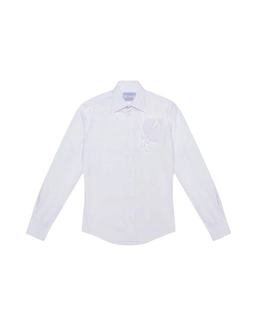 OMELIA White Redesigned Shirt 86 W