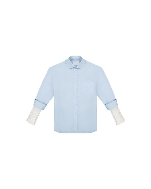 OMELIA Blue Redesigned Shirt 22 Bl