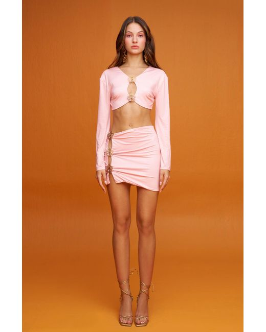 Declara Pink Begonia Iconic Skirt