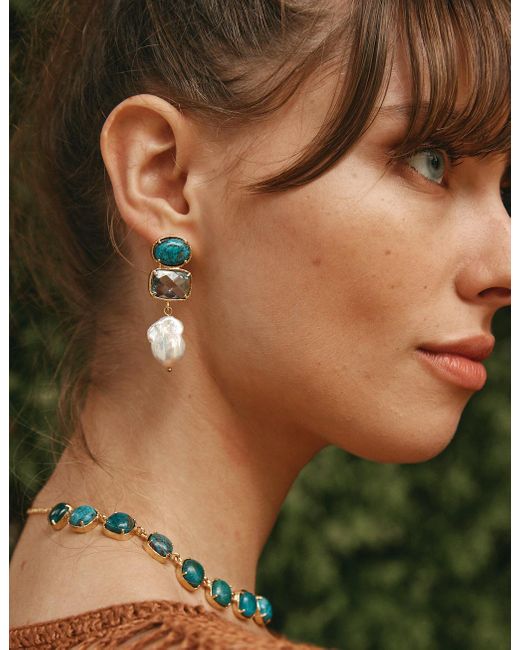 Christie Nicolaides Blue Amaia Earrings
