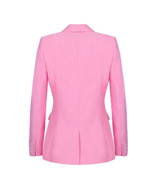 JAAF Pink Double-Breasted Blazer