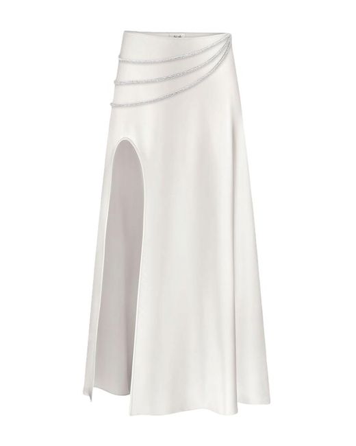 Nue White Laetitia Skirt
