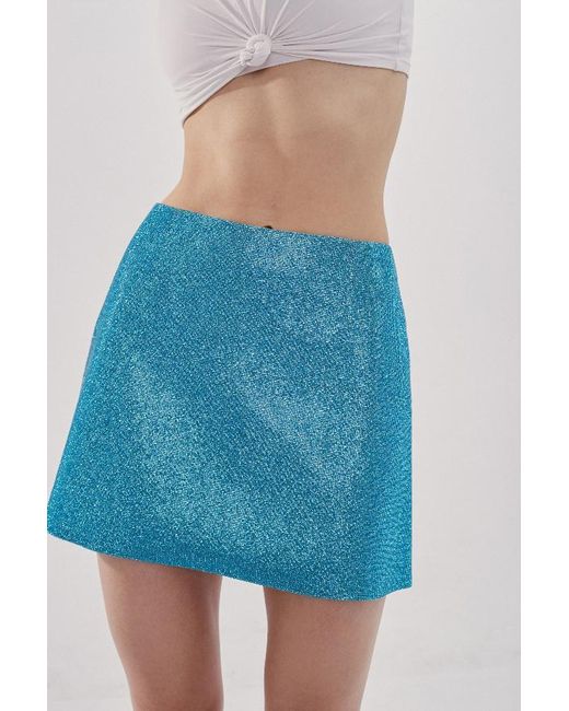 Nue Blue Camille Skirt Aquamarine