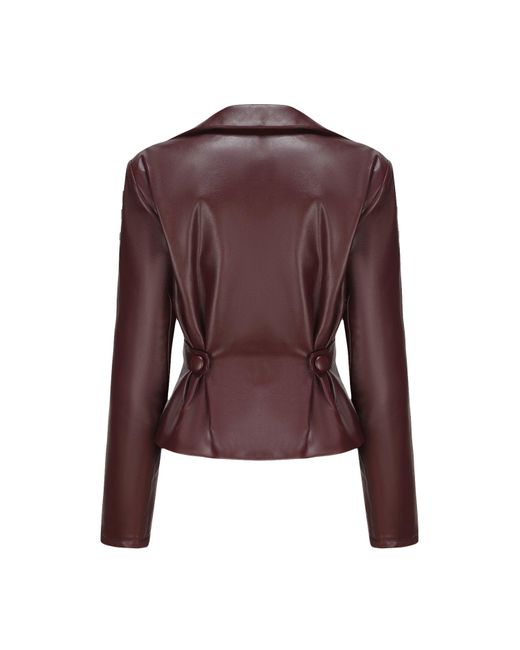 Nana Jacqueline Brown Mirabel Faux Leather Jacket ()