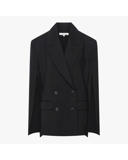 YAVORSKA Black Jacket With Split Sleeves