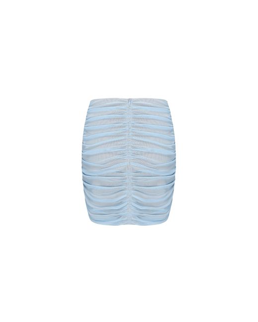 Nana Jacqueline Blue Aurora Mini Skirt (Pale) (Final Sale)