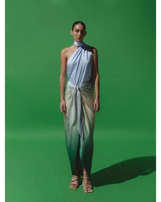 Baobab Green Lora Midi Dress