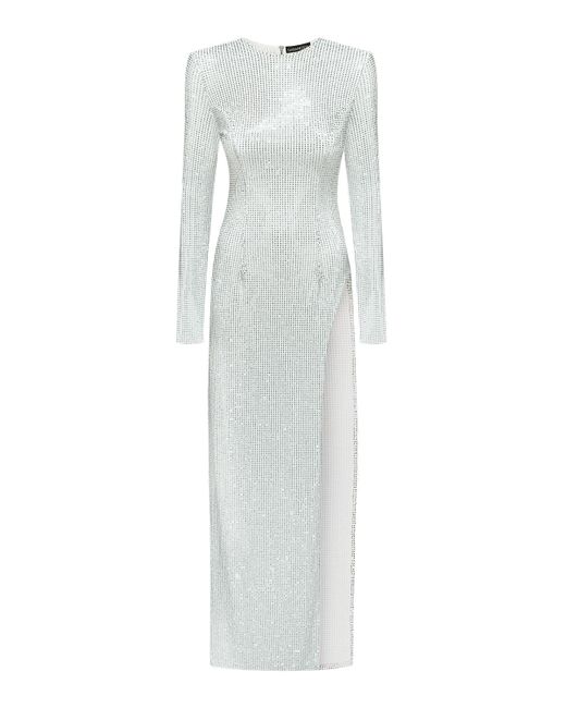 Gasanova White Crystal Dress