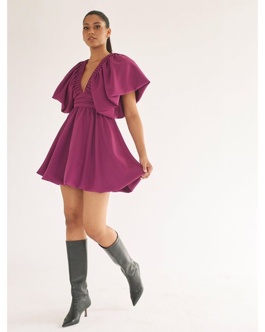 Nanas Purple Gaia Dress