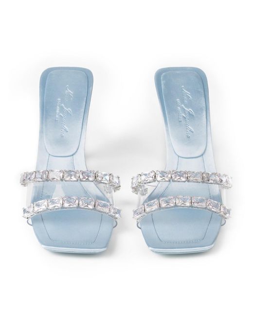 Nana Jacqueline White Bellah Sandals (Final Sale)
