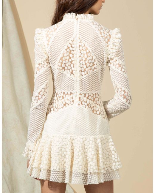 Ixiah White Luana Mini Dress
