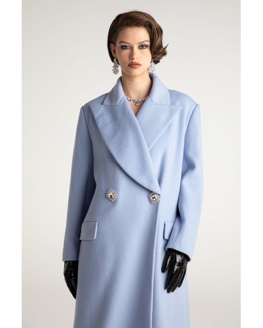 Nana Jacqueline Blue Kimberly Coat () (Final Sale)