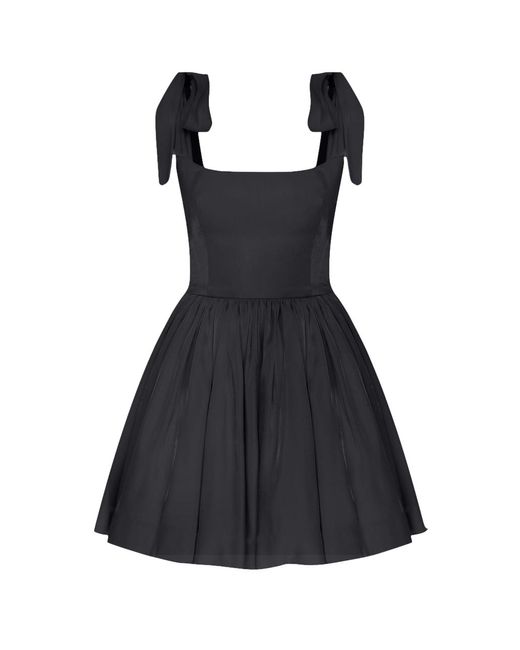 NAZLI CEREN Black Sibby Mini Dress